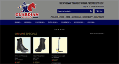 Desktop Screenshot of guardiansupply.com